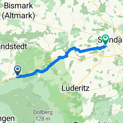 B188, Gardelegen nach Röxer Straße 16, Stendal