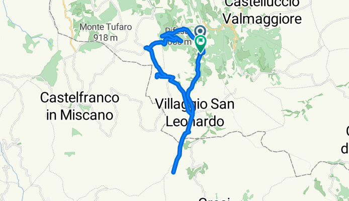 Da Contrada Sterparo, Faeto a Via Aldo Moro 31, Faeto