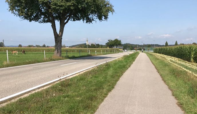 Foto 1 der Bikemap-Route "Salzburg - Waginger See - Abtsee"