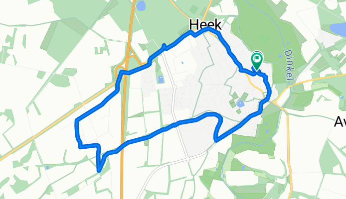 Kolpingstraße 6, Heek nach Kolpingstraße 4, Heek