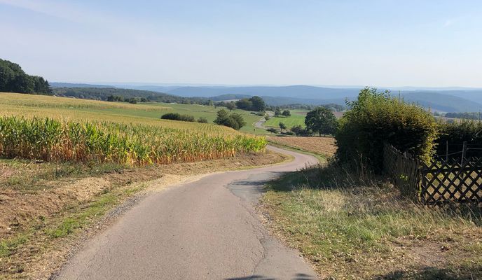 Photo 1 of the Bikemap route "K83, Höchst im Odenwald nach Am Roten Rain 5, Höchst im Odenwald"