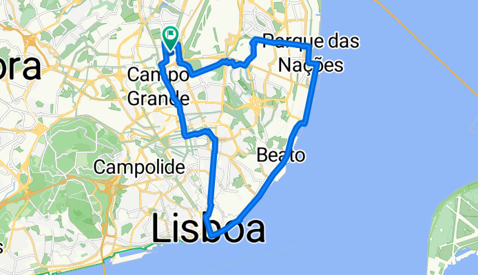 De Rua Amílcar Cabral 23, Lisboa a Rua Amílcar Cabral 38A, Lisboa