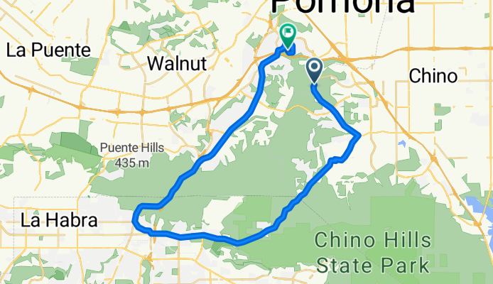 Chino Hills Pkwy, Diamond Bar to 725 Featherwood Dr, Diamond Bar