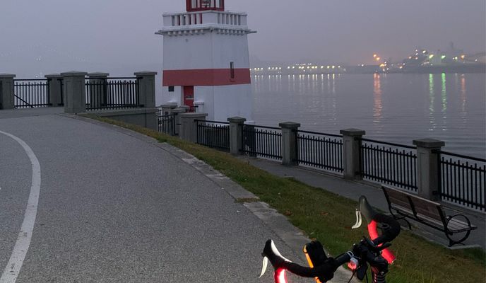 Foto 2 der Bikemap-Route "Bayshore Pl, Vancouver to 1641 Davie St, Vancouver"