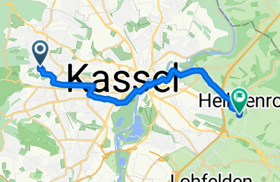 Route in der Bikemap App öffnen