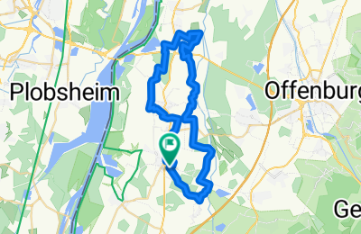 Route in der Bikemap App öffnen
