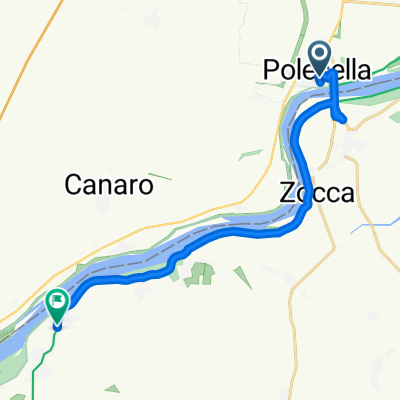 Da Corso Antonio Gramsci 256, Polesella a Via dei Calzolai 598, Francolino