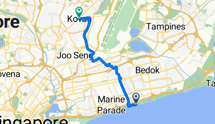 EC Park to Kovan
