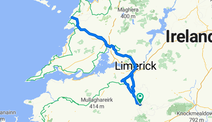 Kilmallock to Cliffs &amp; back