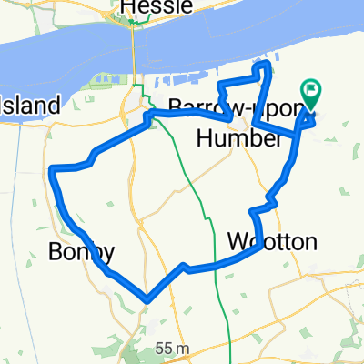 Chapel House, North End, Barrow-Upon-Humber to Homecroft, North End, Barrow-Upon-Humber