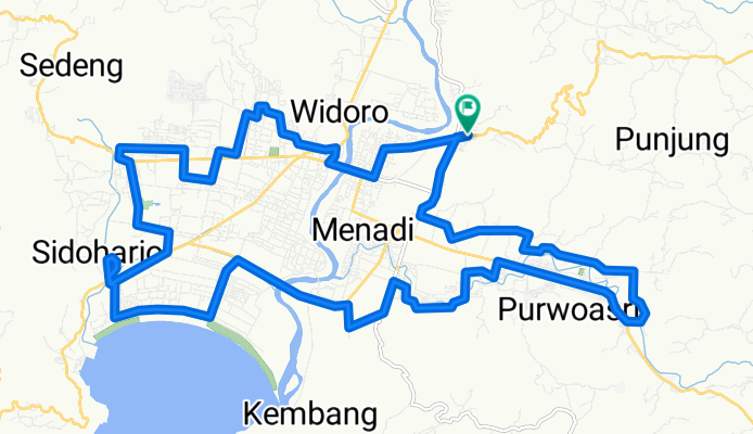 Jalan Pacitan - Lorok, Pacitan to Jalan Pacitan - Lorok, Pacitan