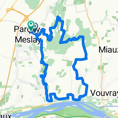 De Rue de la Sablonnière 27, Parçay-Meslay à Rue de la Thibaudière 3, Parçay-Meslay