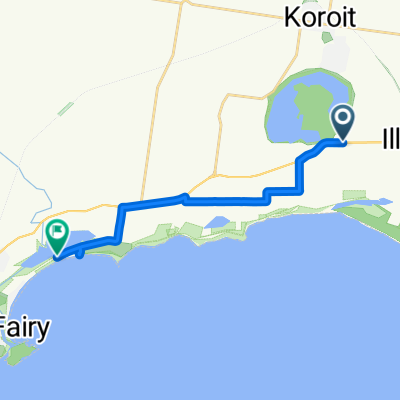 Princes Highway 697, Illowa to Griffiths Street, Port Fairy