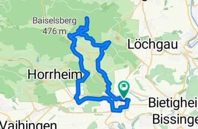 Route in der Bikemap App öffnen