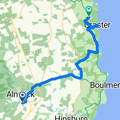 Alnwick to glitch Craster