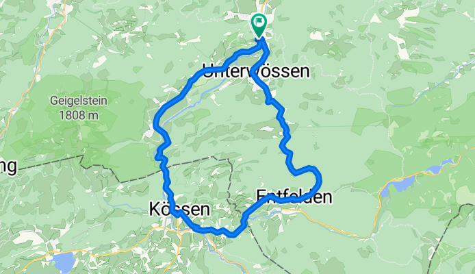 Marquartstein - Kössen - Reit im Winkel - Marquartstein
