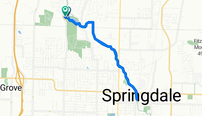 3273 Silent Grove Rd, Springdale to 3273 Silent Grove Rd, Springdale