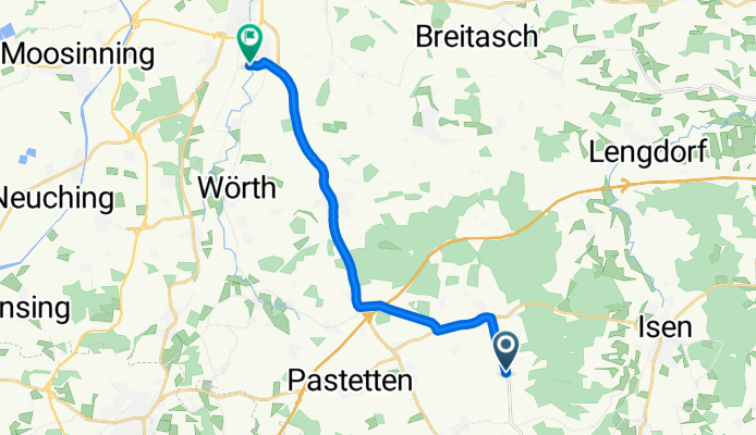 Mitterbuch 20, Buch am Buchrain nach Aufhausener Straße, Erding