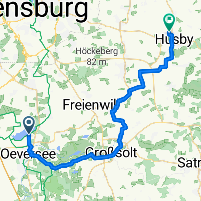 Seeweg 2, Oeversee nach Asmai 17, Husby