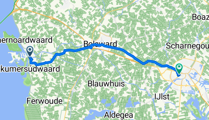 Veldreed 2B, Idsegahuizum nach Dr. Boumaweg 17, Sneek