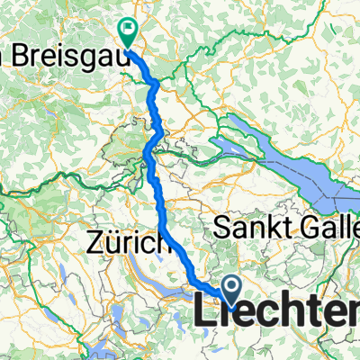 Gastermattstrasse, Schänis nach Bitzstraße 3/1, Bad Dürrheim