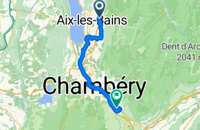 Route in der Bikemap App öffnen