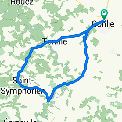 De 1–17 Rue de Sainte-Sabine, Conlie à 30 Rue de la Gare, Conlie