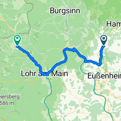 Heßdorfer Weg 1, Karsbach nach B276, Frammersbach