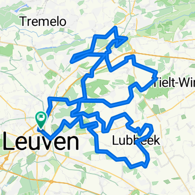 Door glooiend Hageland (24 klimmetjes ) pittig