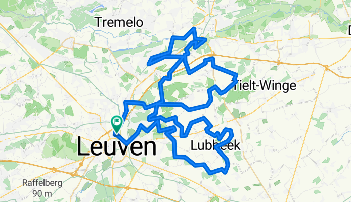 Door glooiend Hageland (24 klimmetjes ) pittig