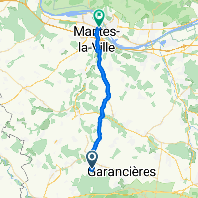 De Rue de la Gare, Orgerus à 29 Rue Gambetta, Mantes-la-Jolie