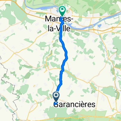 De 1–43 Rue de la Gare, Orgerus à 2 Rue Maurepas, Mantes-la-Jolie