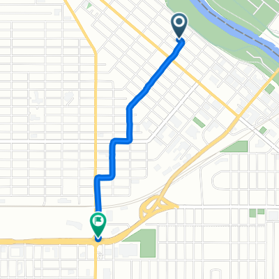 506 N Fourth St, Grand Forks to 575 Fifth Ave S, Grand Forksnimo