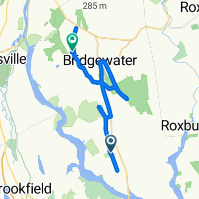 211 Northrup St, Bridgewater to 94 Curtis Rd, Bridgewater