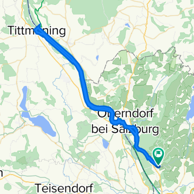 Anthering an der Salzach nach Tittmoning