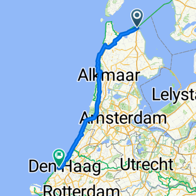 Afsluitdijk (bus at Den Oever) to Hook of Holland