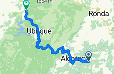 Route in der Bikemap App öffnen
