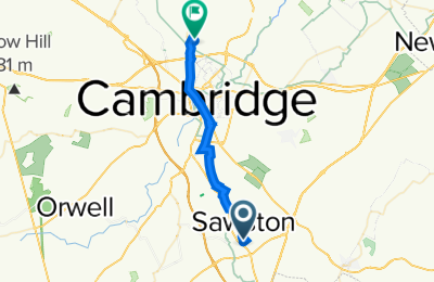 Route in der Bikemap App öffnen