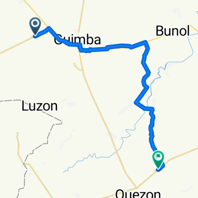 Pura - Guimba Road to Sto Domingo Licab Road, Quezon