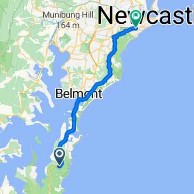 398 Pacific Highway, Murrays Beach to 77 Berner Street, Merewether