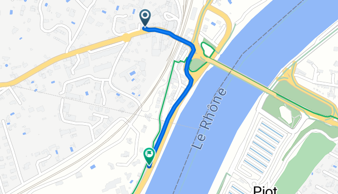 19 Avenue du Général Leclerc, Villeneuve lez Avignon nach 2 Rue du Chêne Vert, Les Angles