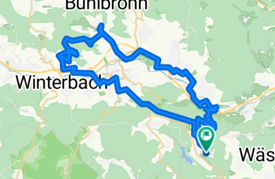Route in der Bikemap App öffnen