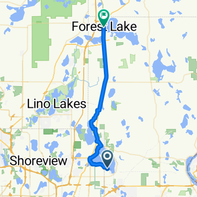 Wildwood Avenue 240, White Bear Lake to Forest Lake