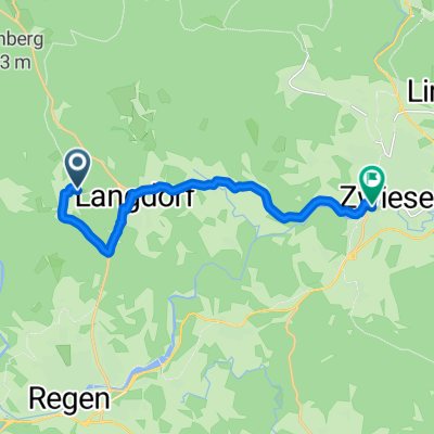 Schöneck 25, Langdorf nach Angerstraße 34, Zwiesel