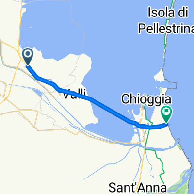 Route from Via Romea, Passo della Fogolana