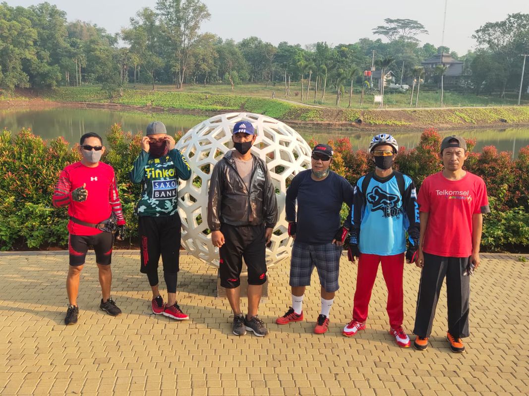 jalan santai, griya to podomoro via track pokemon leuwinanggung