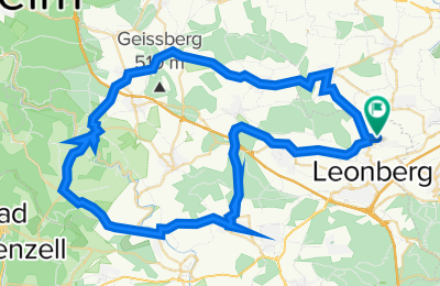Route in der Bikemap App öffnen