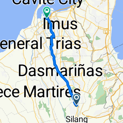 General Emilio Aguinaldo Highway, Silang to Manila-Cavite Road, Kawit
