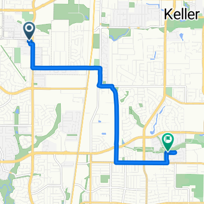 5144 Escambia Terr, Keller to 1905 Overlook Ridge Dr, Keller