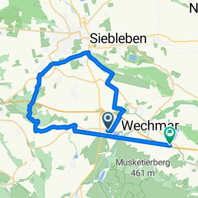 Wechmarer Straße 53, Schwabhausen nach E40, Günthersleben-Wechmar
